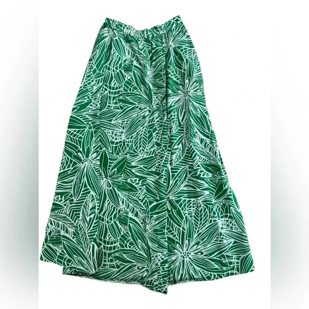 Tabitha Brown Women's Linear Floral Print Maxi Skirt - Picture 2 of 7